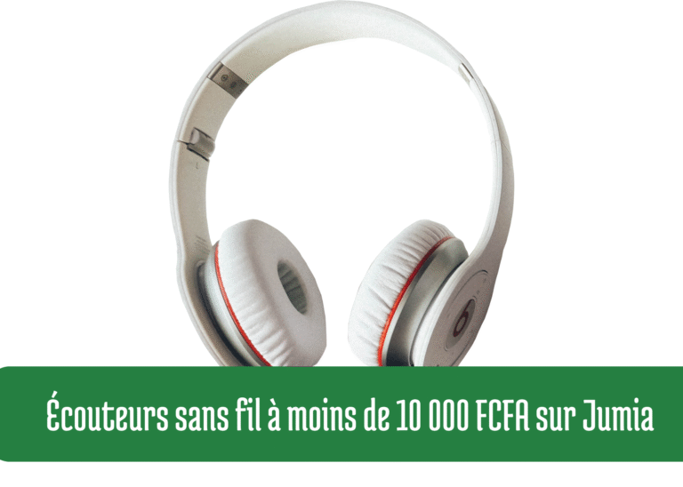 Écouteurs sans fil à moins de 10 000 FCFA sur Jumia