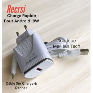 Chargeurs rapides pour Android : nos recommandations Jumia