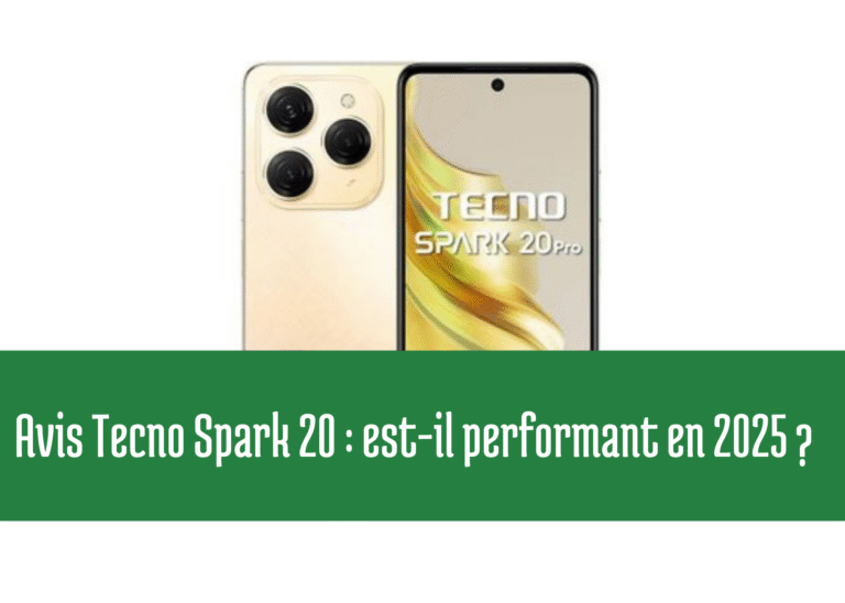 Avis Tecno Spark 20 : est-il performant en 2025 ?