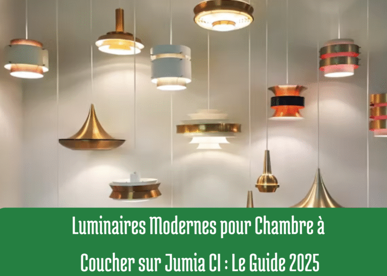 Luminaires Modernes pour Chambre à Coucher sur Jumia CI : Le Guide 2025