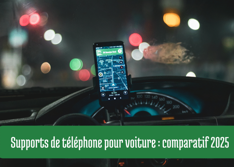Supports de téléphone pour voiture : comparatif 2025
