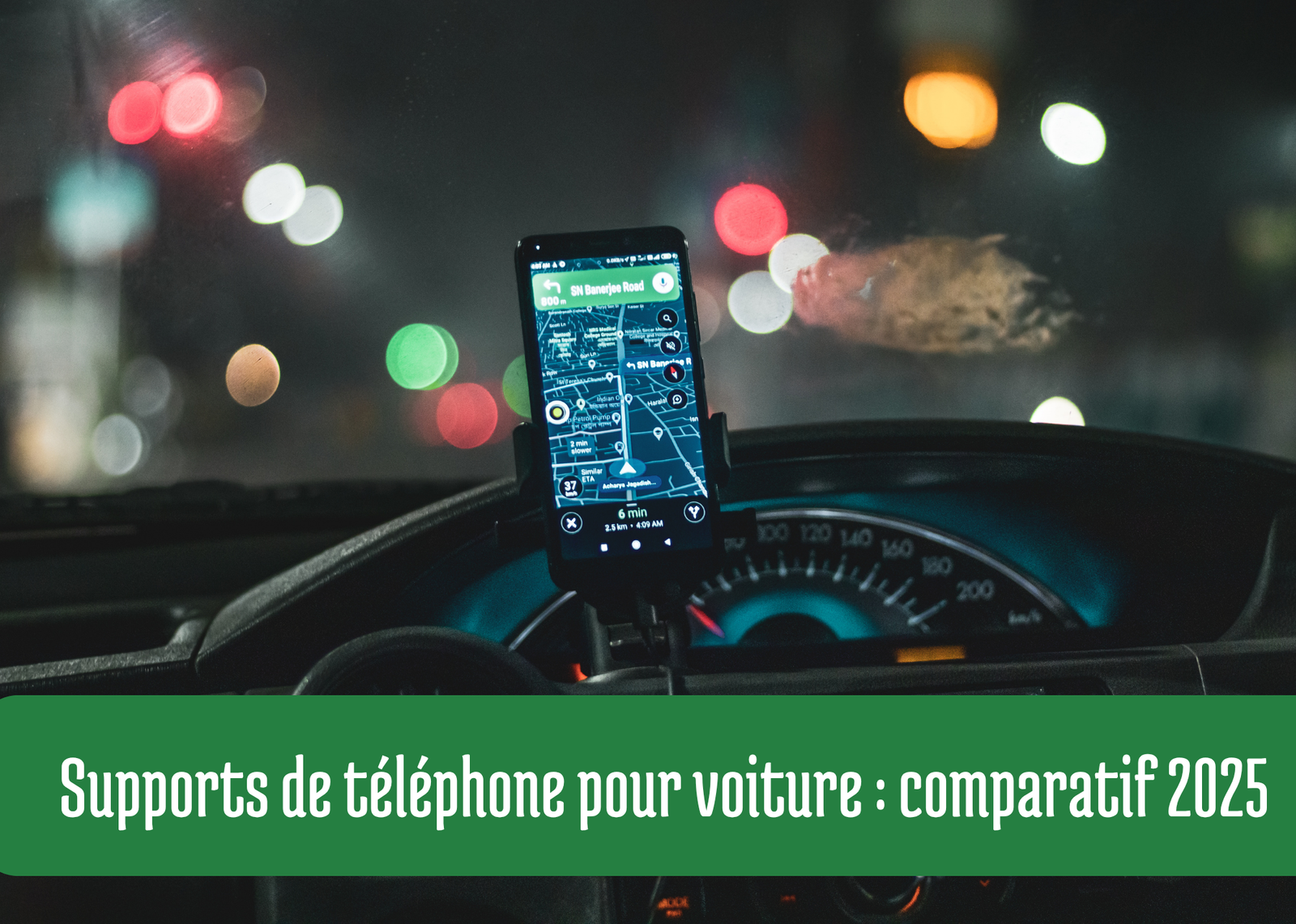 Supports de téléphone pour voiture : comparatif 2025